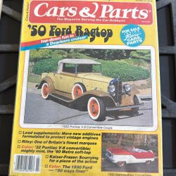 Old car magazine