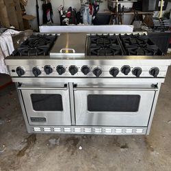 VIKING 48 Inch ALL GAS RANGE 6 Burner W/ Griddle 14k New Look 