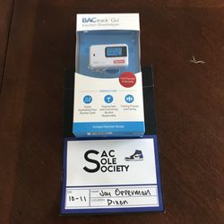 Supreme breathalyzer key chain