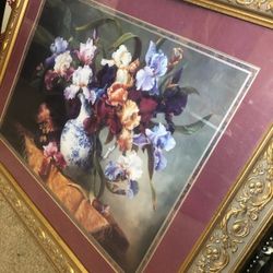 Painted Picture In Beautiful Frame