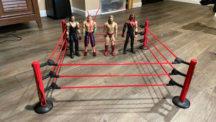 WWE Raw large ring Daniel Brian, Kane, and Undertaker included