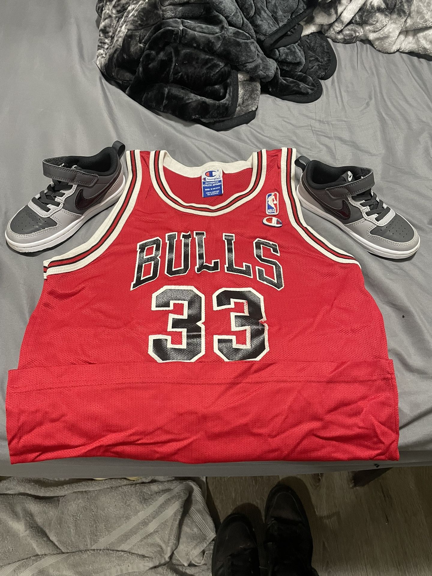 Kids jersey and Nikes