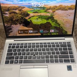 HP EliteBook 840 G8 14" laptop — i7-1165G7, 8GB RAM, 256GB SSD, Windows 11