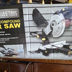 New Chicago Electric 10" Miter Saw.