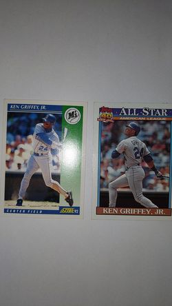 Ken Griffey Jr trading cards