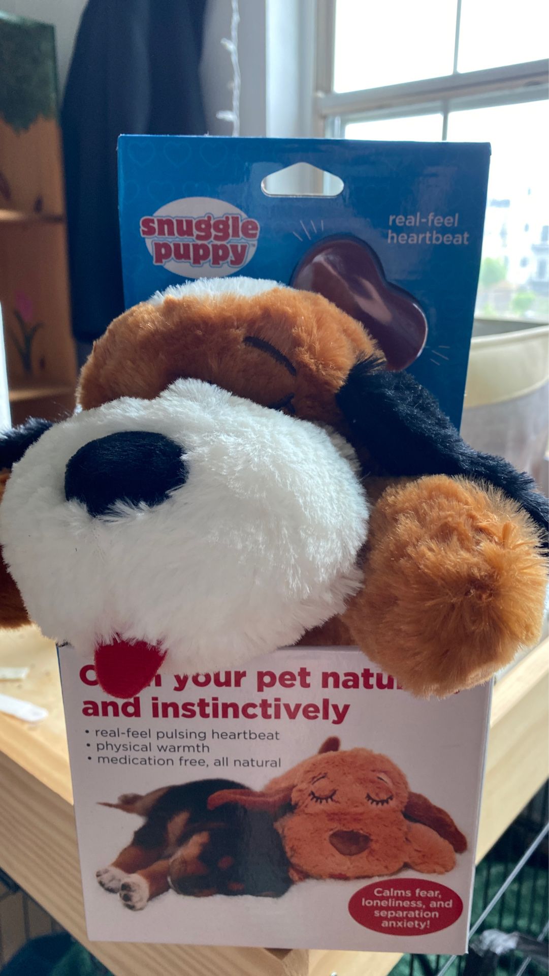 Snuggle puppy dog anxiety toy