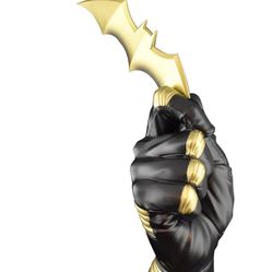 Batman Batarang  black And Gold 