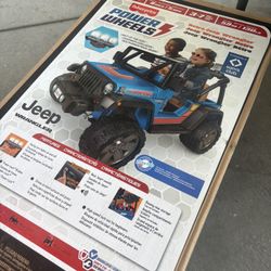 Kids Jeep Wrangler (Never Been Opened) 