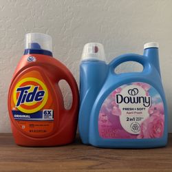 Tide downy laundry detergent bundle