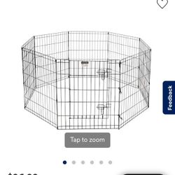8 Panel Dog/Puppy Enclosure / Playpen 
