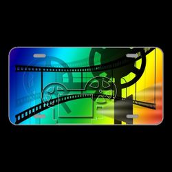 License Plate Novelty Car Front Film Projector Movie Projector Cinema