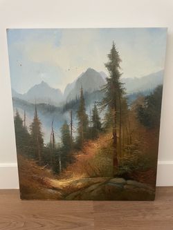 Forest painting