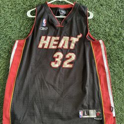HEAT ONEAL JERSEY SIZE LARGE NIKE 