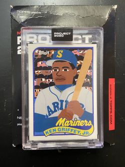 Topps Project 2020 Ken Griffey Jr Mariners Keith Shore W/Box
