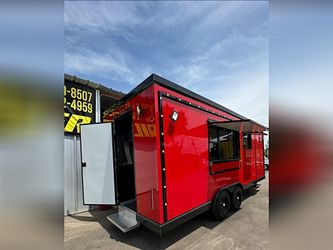 2025 Nurman 8x20 KCL Food Truck Trailer Red