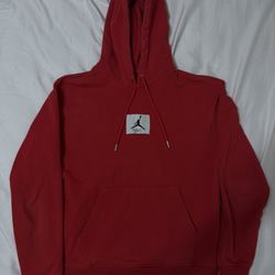 Red Air Jordan Flight Logo Hoodie