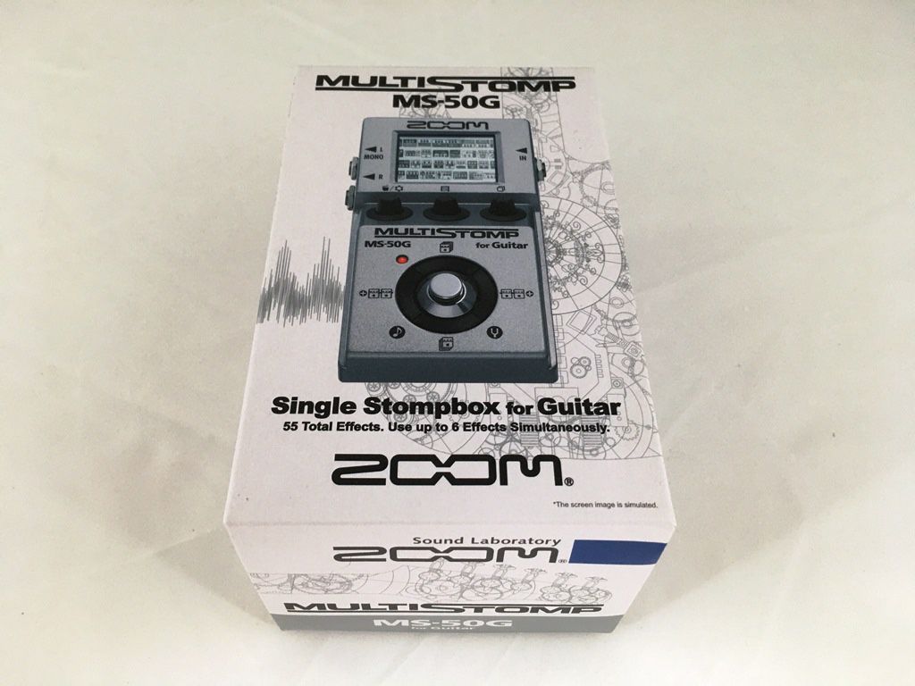 Zoom MS-50G MultiStomp Effects Pedal  - New In Box!
