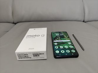 Moto G Stylus 2025 Unlocked 128gb + 128gb Sd Card