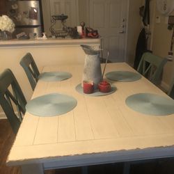 Dining Table And 4 Chairs