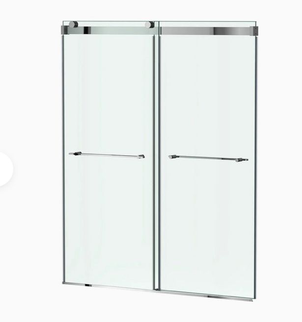 American Standard 60x72 Shower Door In Chrome 