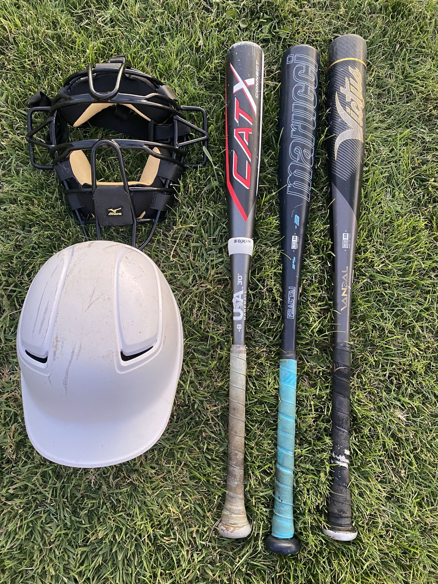 Baseball Bat Helmet Mask BBCOR USA Softball Catcher