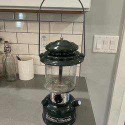 Vintage Coleman Powerhouse Dual Mantle Lantern In Excellent Condition - From 1992