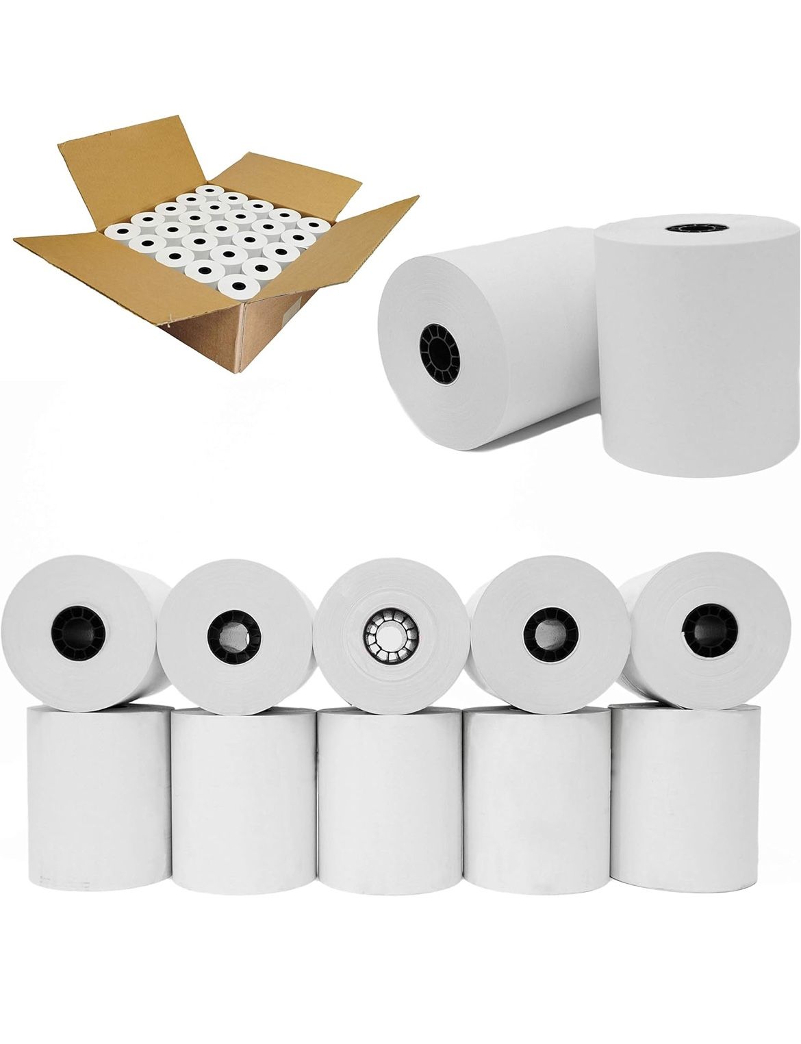 Thermal Papel For Mobile Printer 3”(rollos Para Impresora Térmica )