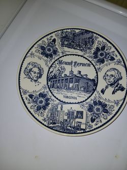Mount Vernon plate
