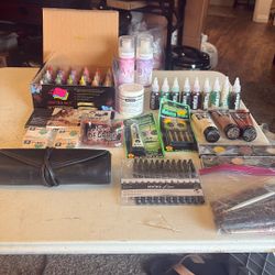 Large Lot Of Arts & Crafts Special Effects Makeup & Paint