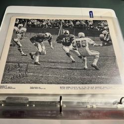Buffalo Bills Butch Byrd Signed 8x10 
