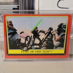 Mark Hamill Signed Card