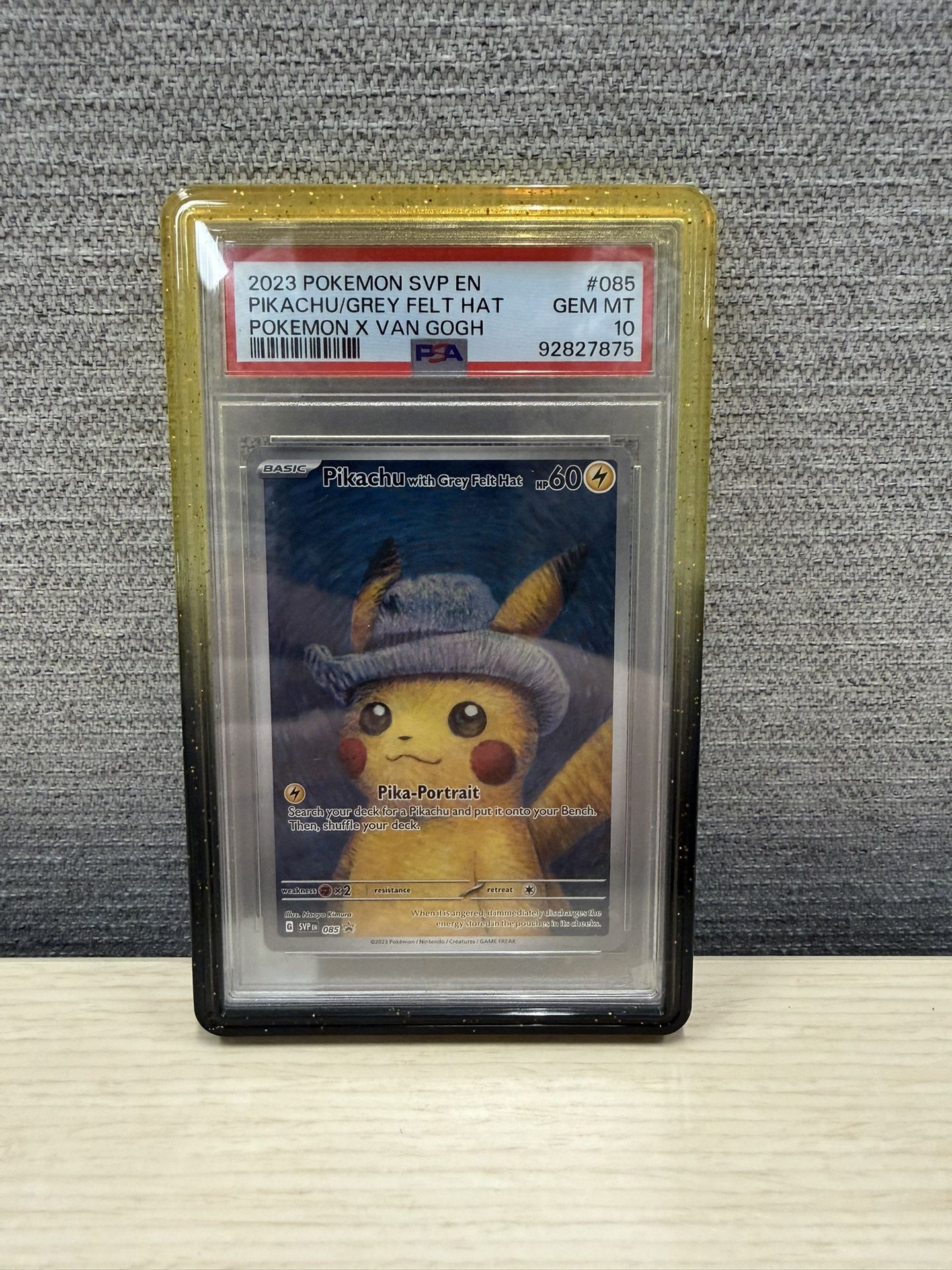 PSA 10 - Van Gogh Pikachu