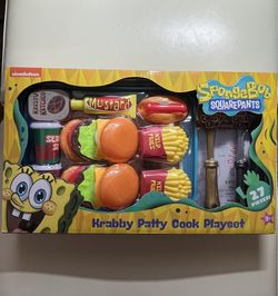 Nickelodeon SpongeBob Squarepants Krabby Patty Cook Playset 
