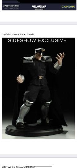 Bison Street Fighter 1/4 Scale Pcs Statue