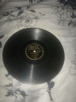 Ella Fitzgerald 'Smooth Sailing' Decca 78 RPM Record