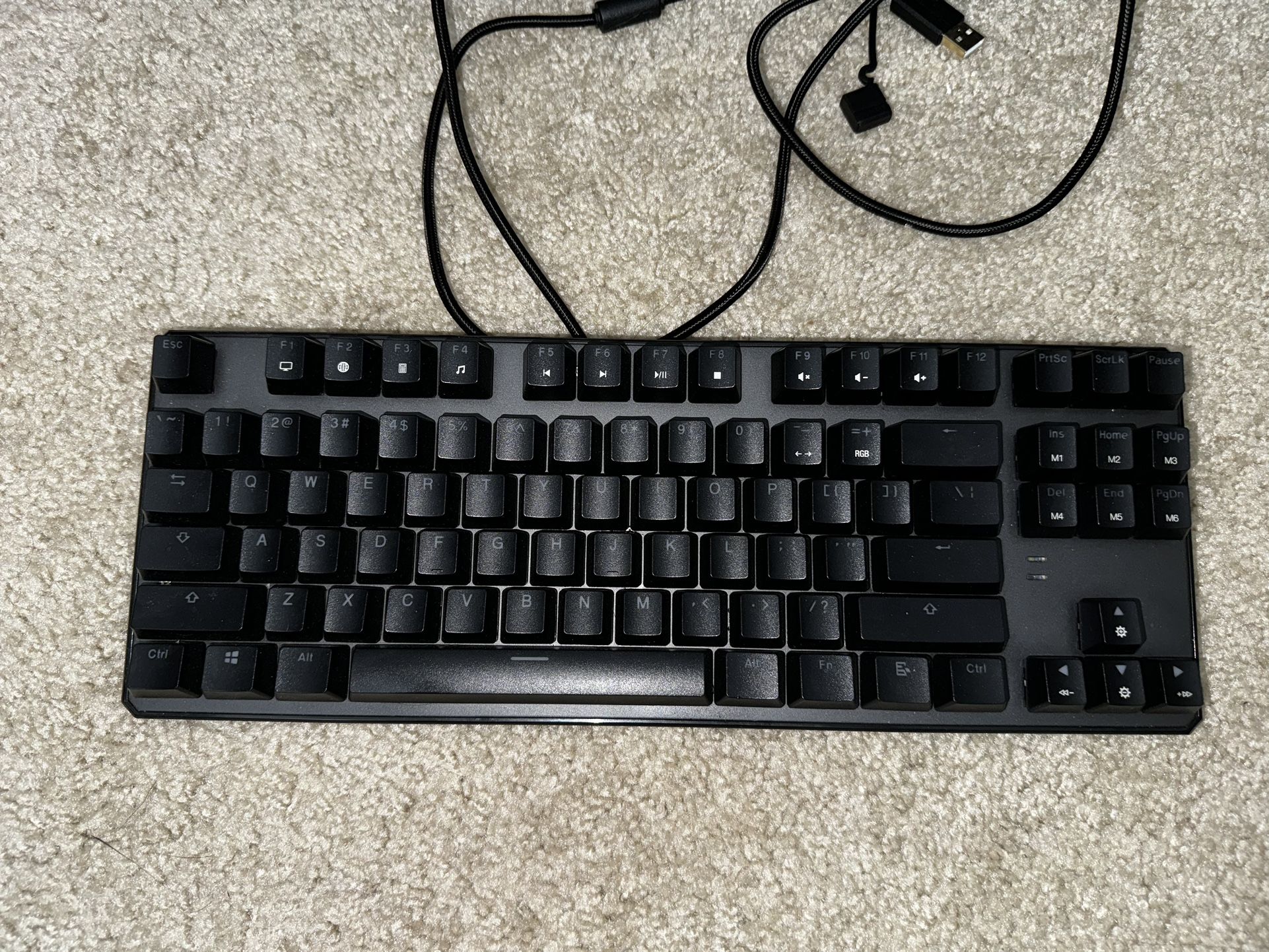 Gaming Keyboard w/ Cherry Red Switches