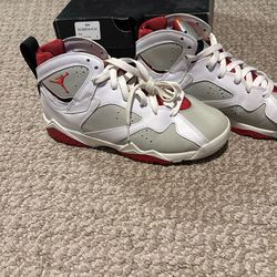 Size 6 Jordan “Hare” 7s