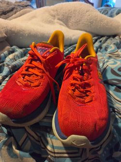 Hoka Running Sneakers Orange Yellow