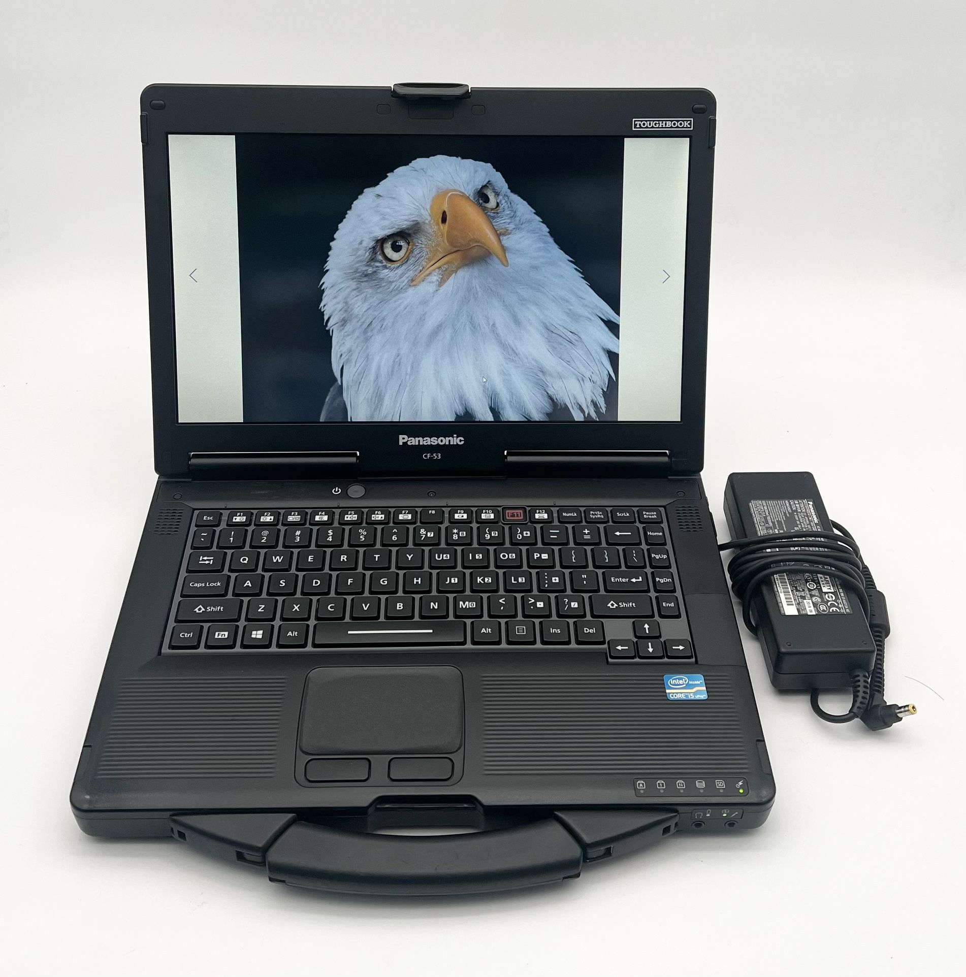 Toughbook CF53 MK3, 14", I5, 16GB Ram, 512GB  W11, MS Office Charger