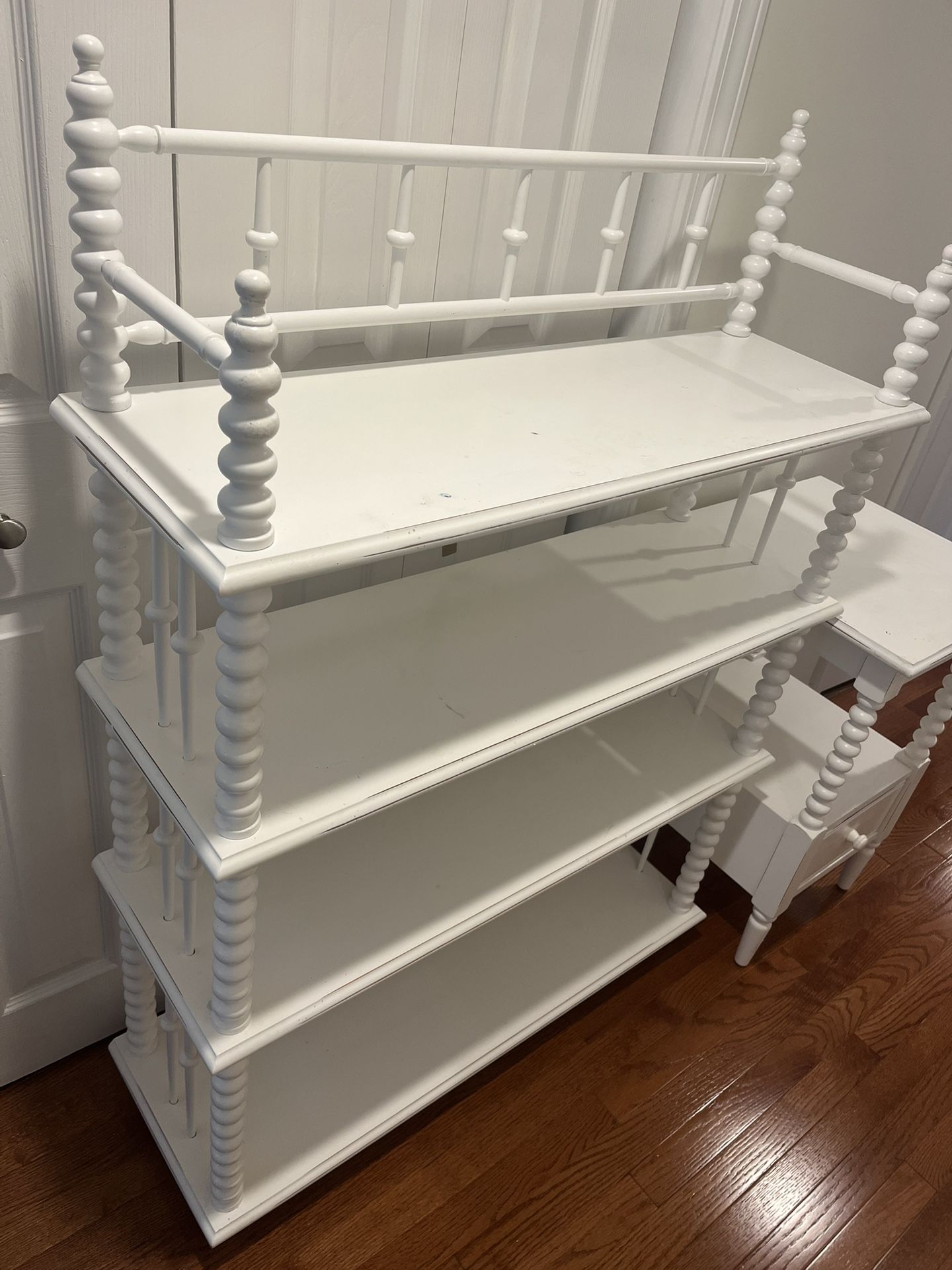 Crate And Kids “Jenny Lind” Bookshelf And Nightstand YES IT IS AVAILABLE