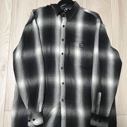 Selling Size M Lowrider Button Up  Shirt/flannel Long sleeve 