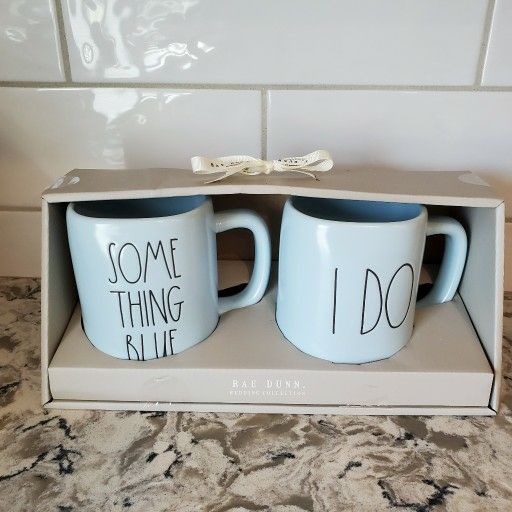 Rae Dunn Wedding Mugs