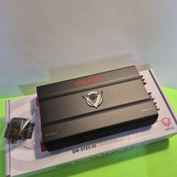 CRUNCH 3725 WATTS MONOBLOCK 1 OHM STABLE BUILT IN CROSSOVER WITH BASS CONTROL CAR AMPLIFIER