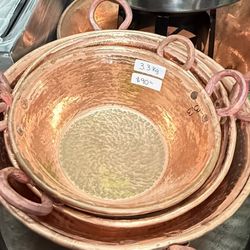 Cazo De Cobre De 3 Kilos A $90 Nuevo/ Carnitas Copper Pot 3 Kilos $90