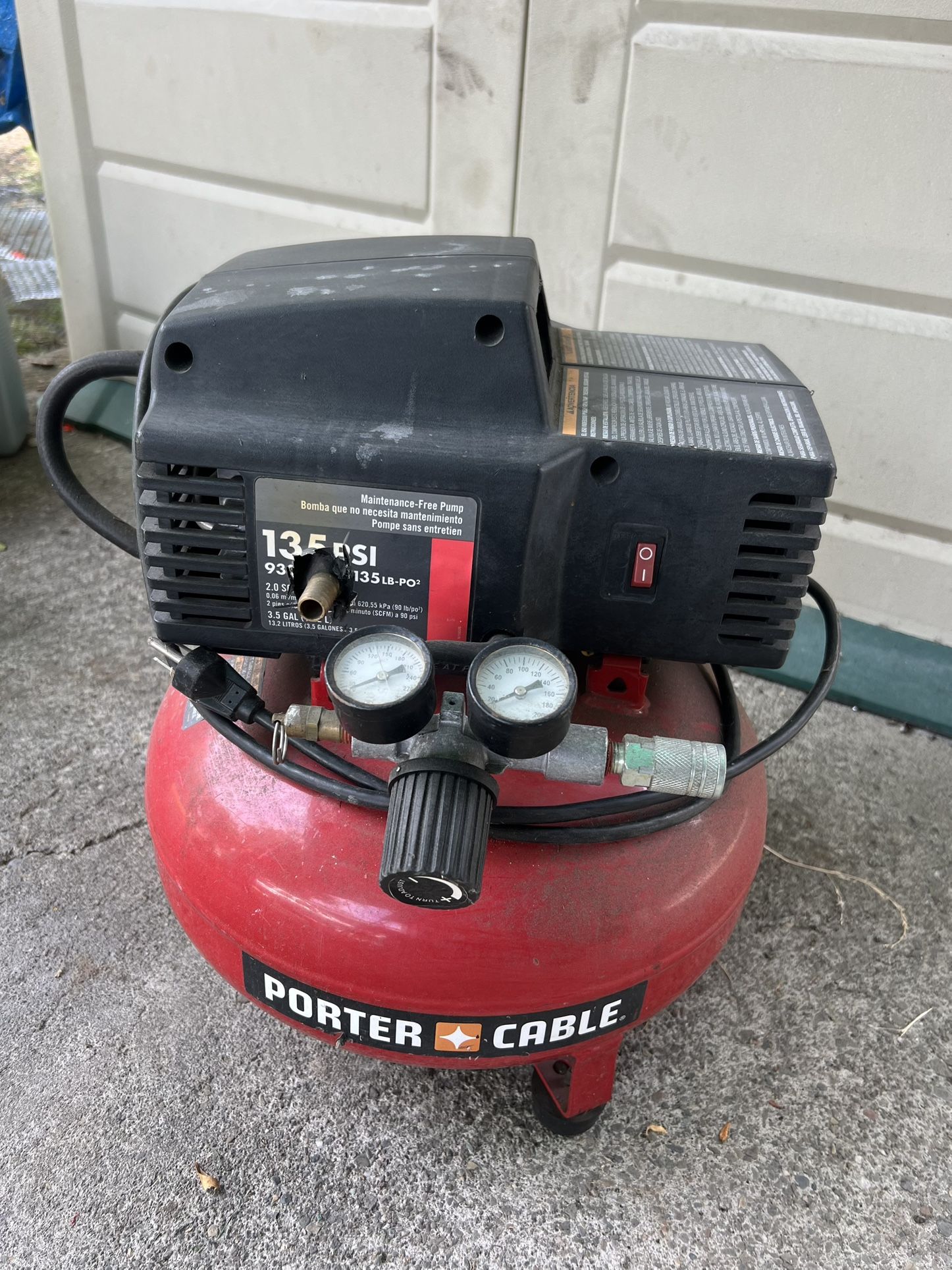 Air Compressor 135 Psi