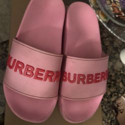 Burberry Pink slides