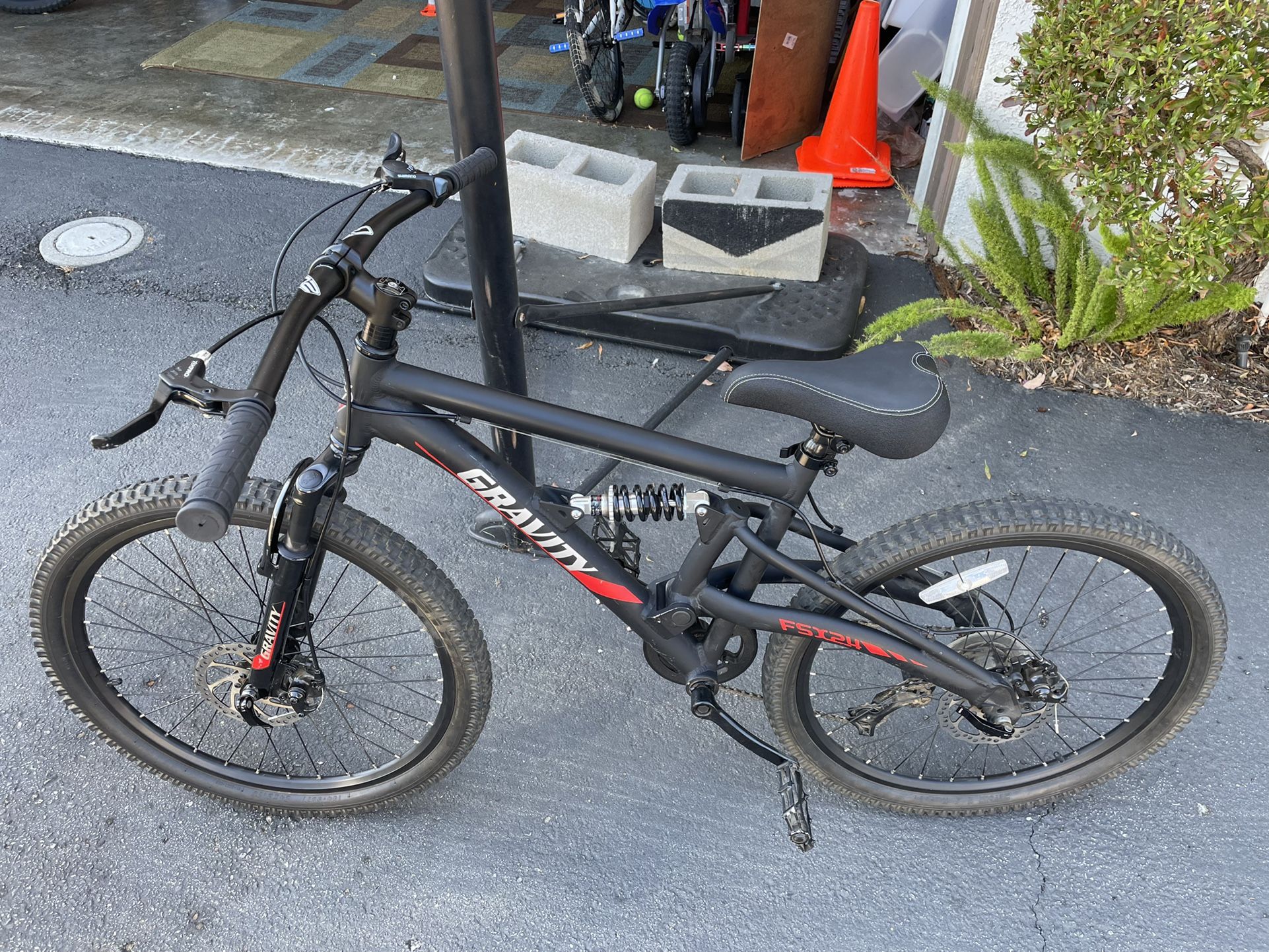 24” Mountain Bike Full Suspension - Gravity FSX24