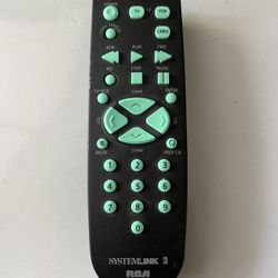 RCA System Link 3 Universal Satellite Remote Control RC1350-A 
