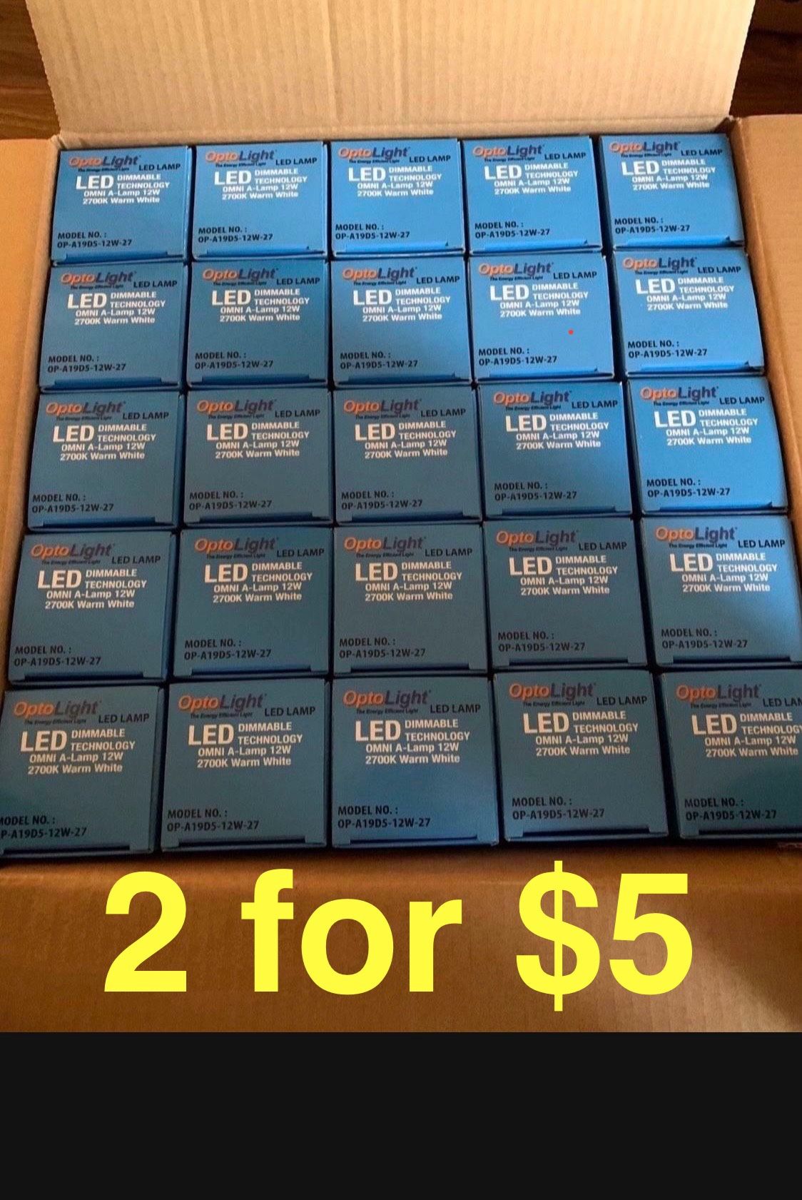 LED dimmable light bulb