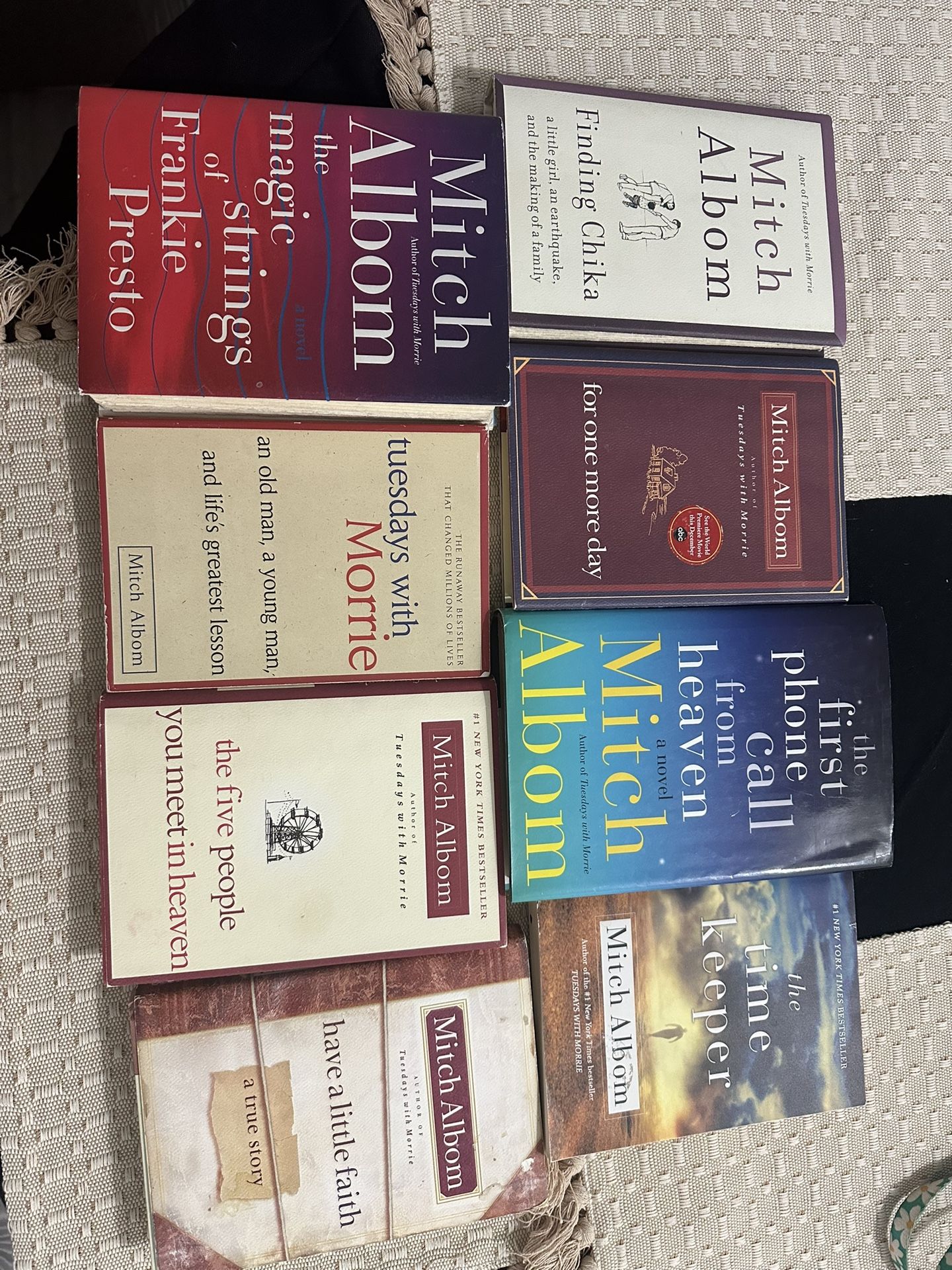 Mitch Albom Book Lot